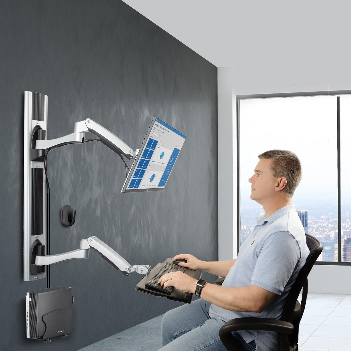 Privacy Filter for Monitor Startech 2PASTSC-WALL-MOUNT