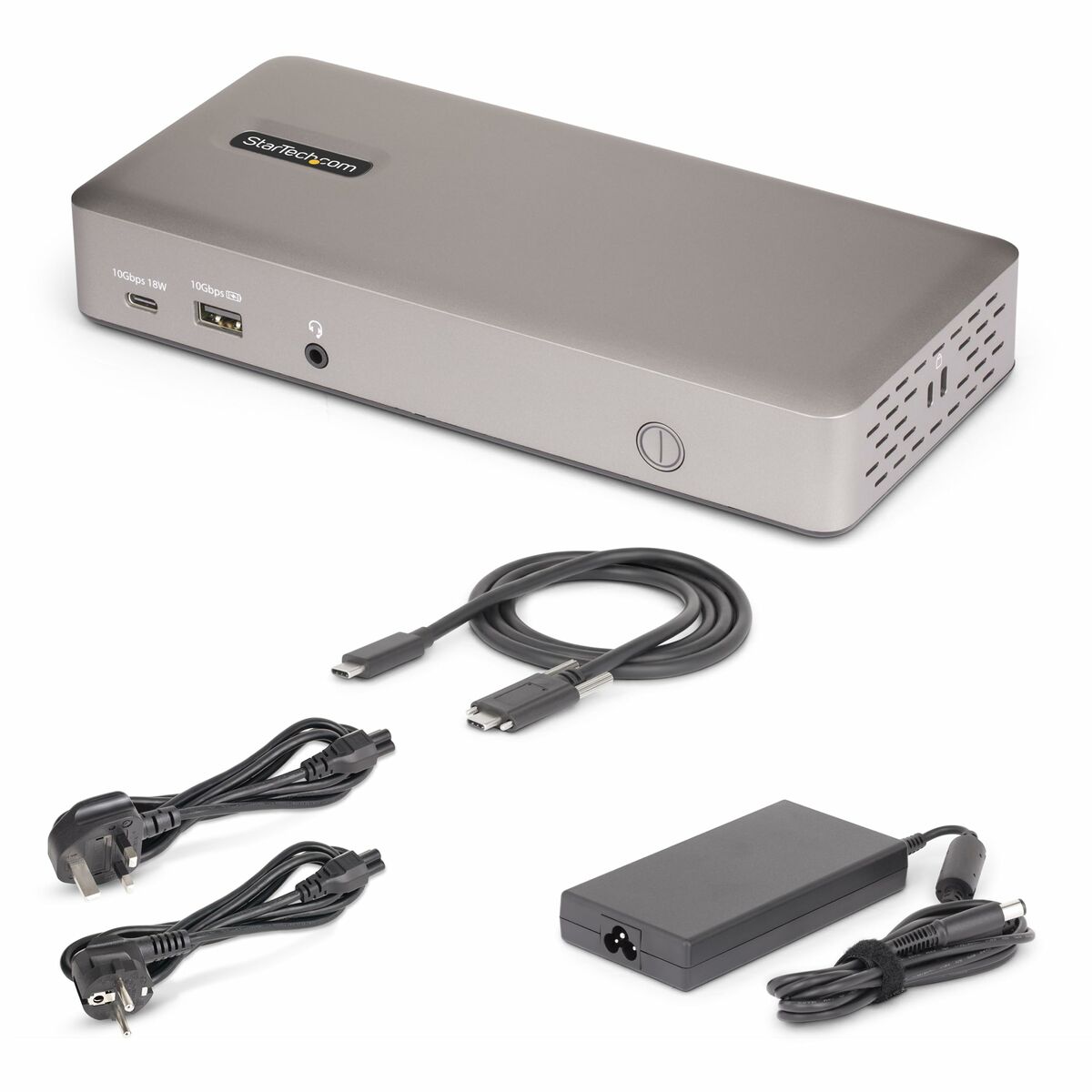 Afbeeldingen van USB Hub Startech 150UE-USB4DOCKTRIPLE Grey