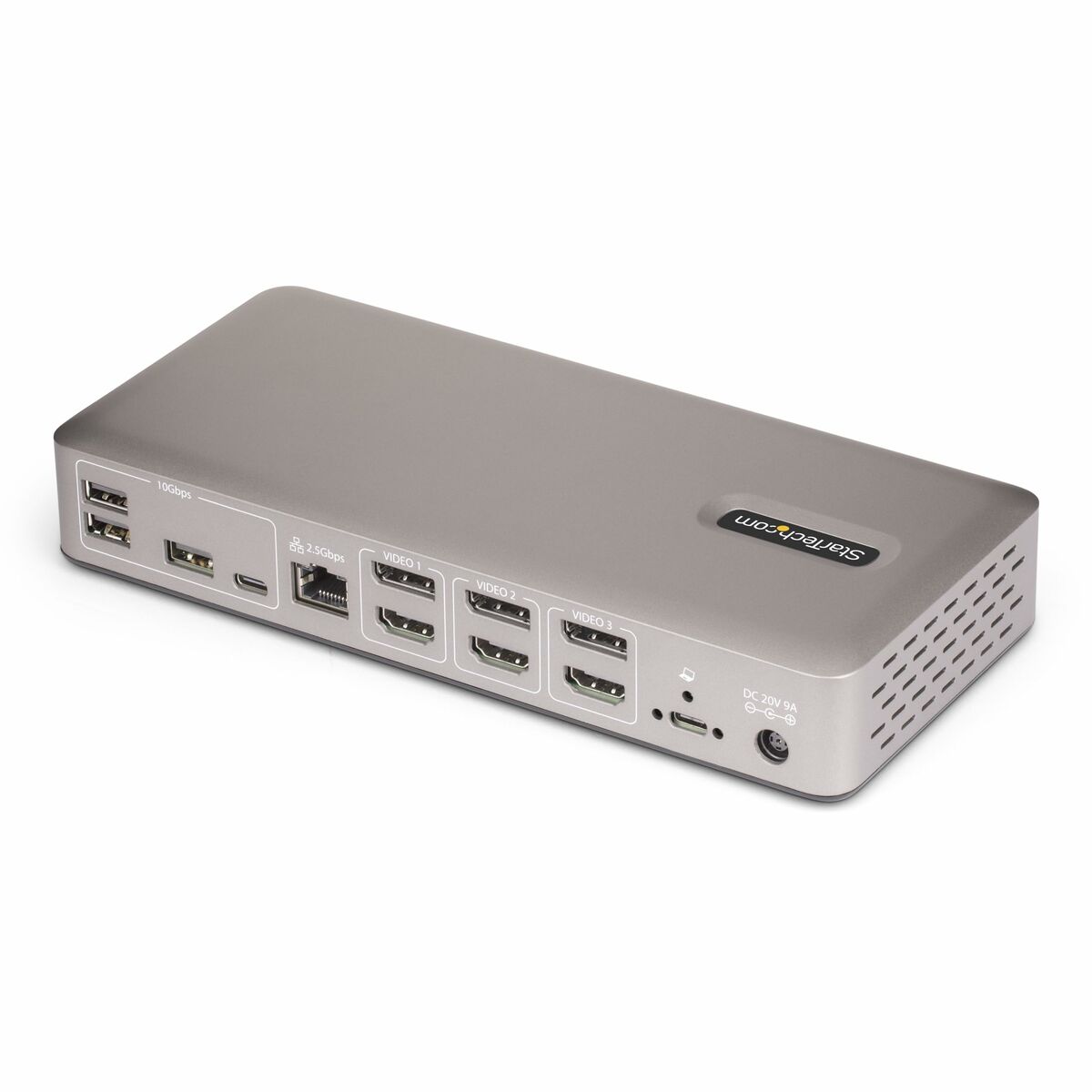 Afbeeldingen van USB Hub Startech 150UE-USB4DOCKTRIPLE Grey