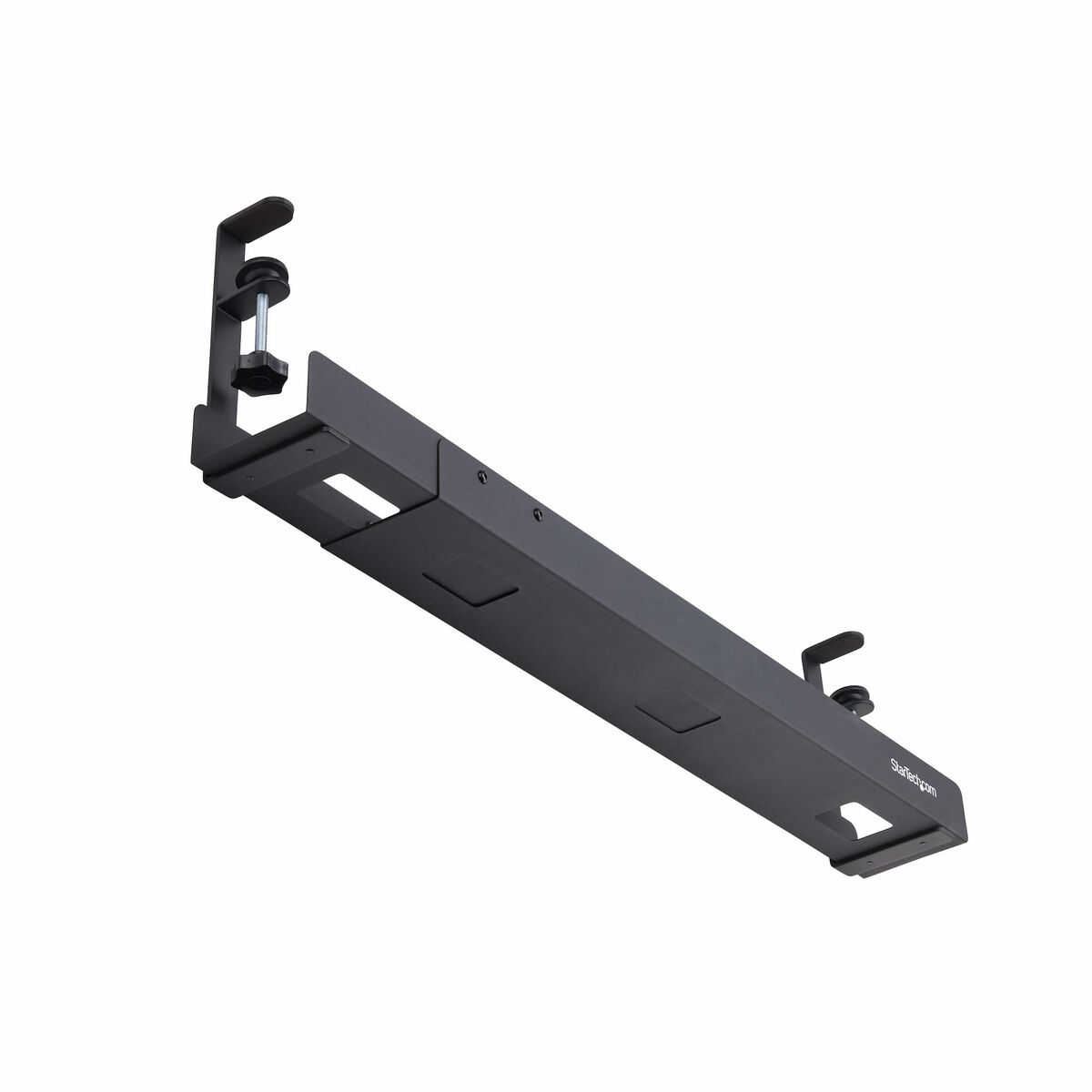 Cable Organiser Startech CALB-DESK-CABLE-TRAY Black Steel
