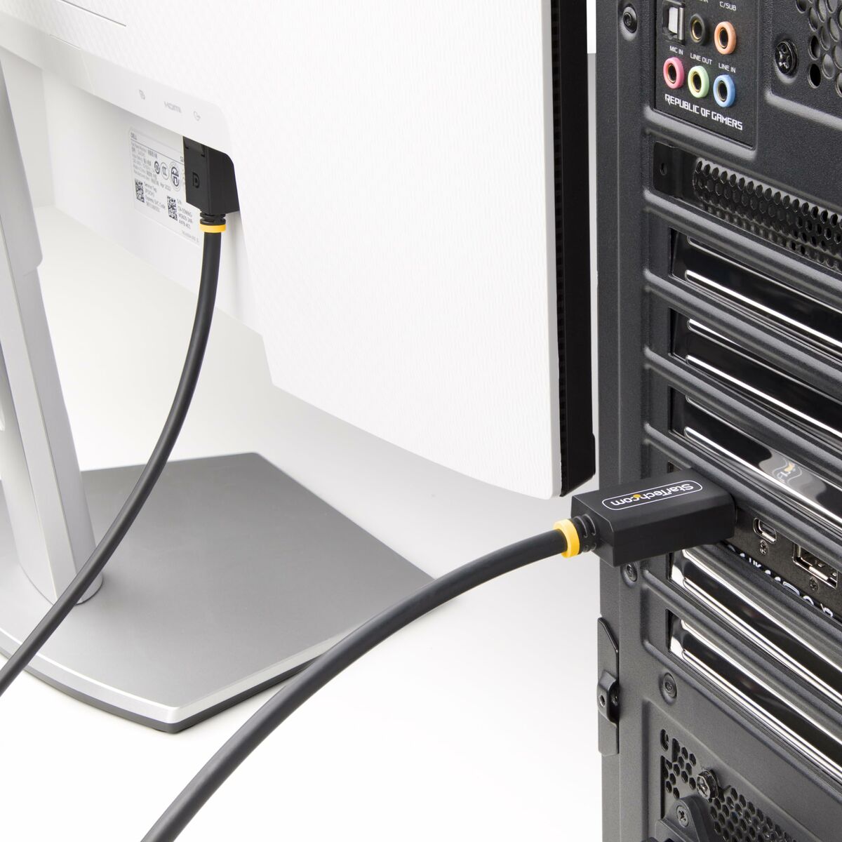 Afbeeldingen van Thunderbolt to USB-C Adapter Startech DP21-1M-DP40-CABLE