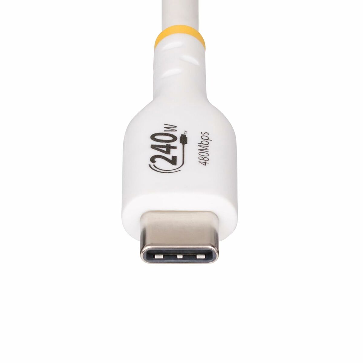 USB Cable Startech USB2EPR1MW White 1 m