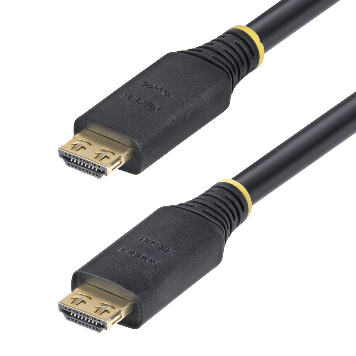 Image secondaire de Adaptateur Thunderbolt vers USB-C Startech HDMI2-CABLE-GRIP-35F Noir