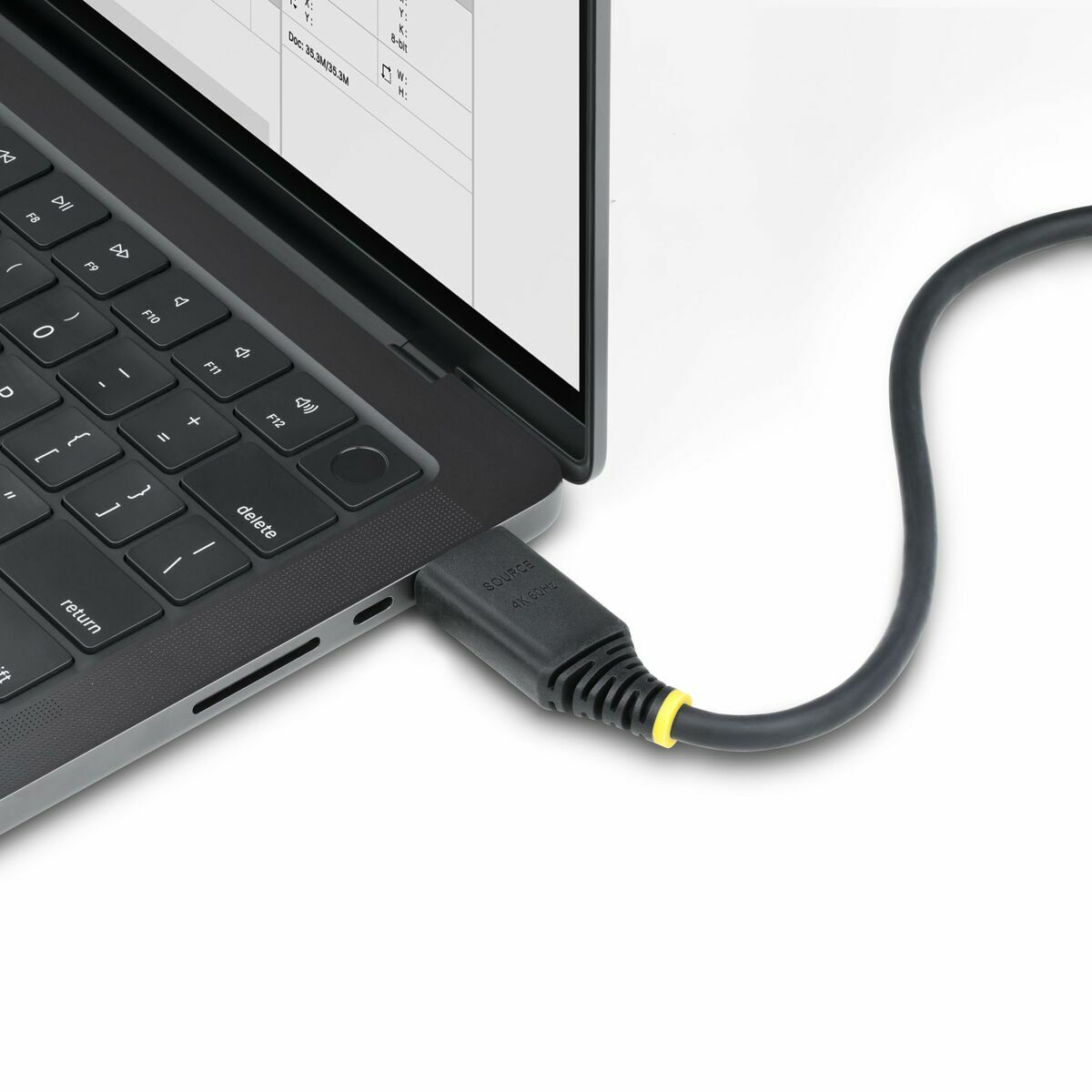 Afbeeldingen van HDMI Cable Startech HDMI2-CABLE-GRIP-35F Black