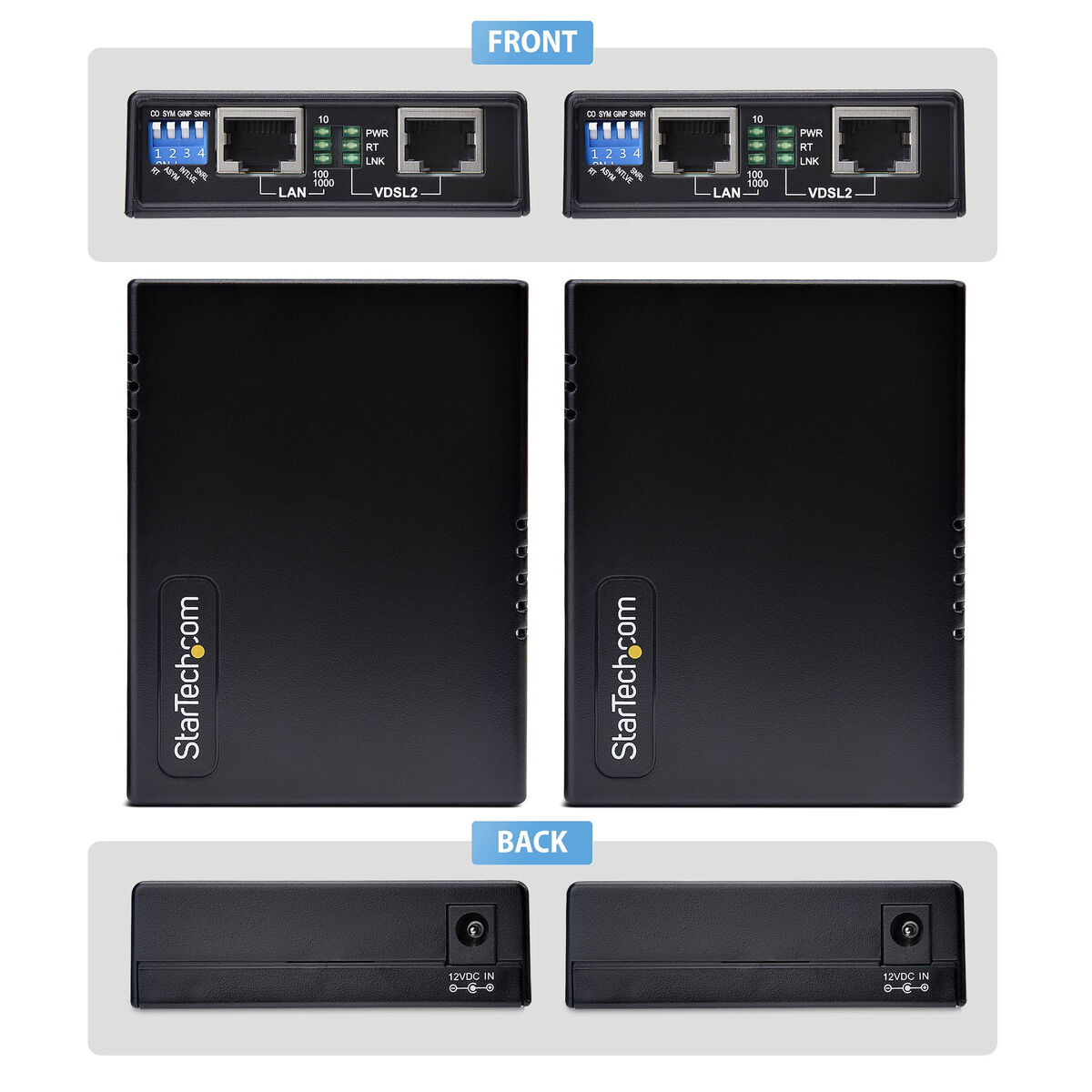 Bild von MultiMode SFP Fibre Module Startech VDSL-LAN-EXTENDER-EU