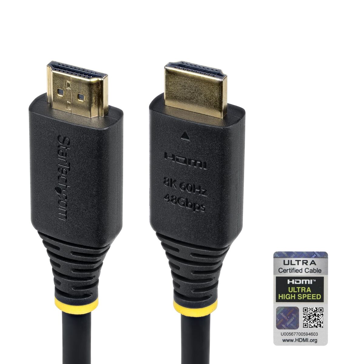 Bild von HDMI Cable Startech HDMI21-CBL-8K60-1M Black 1 m