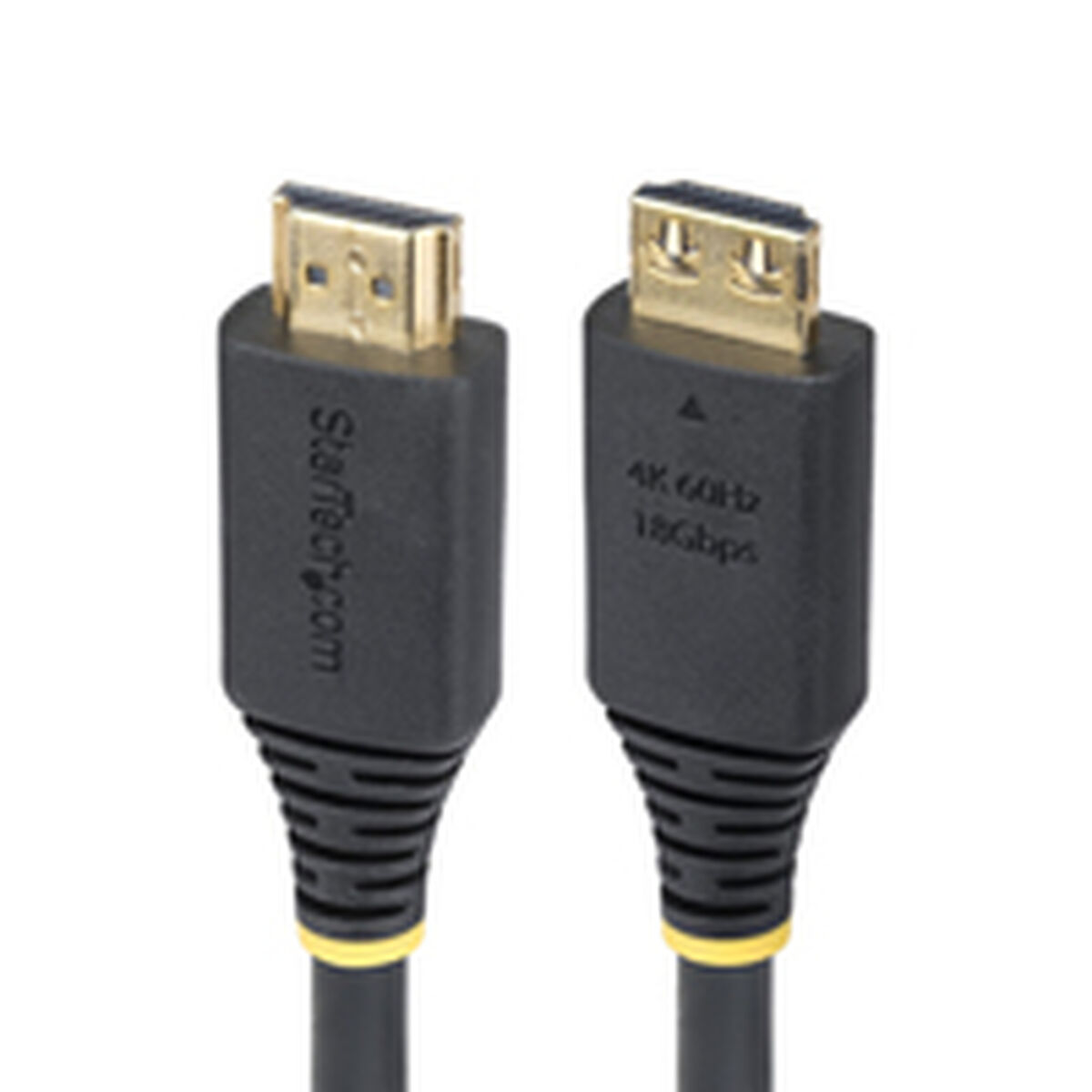 Bild von HDMI Cable Startech HDMI2-CABLE-GRIP-50C Black 50 cm