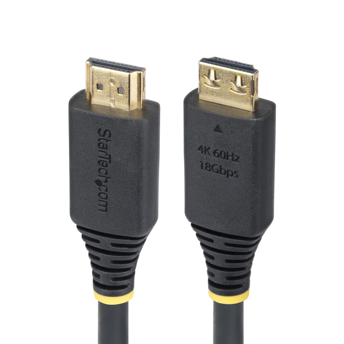 Bild von HDMI Cable Startech HDMI2-CABLE-GRIP-50C Black 50 cm