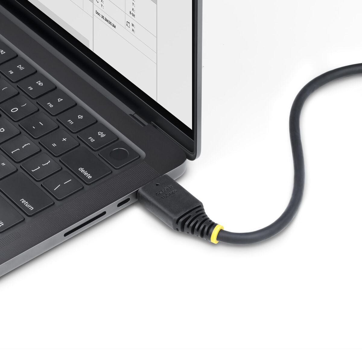 Bild von HDMI Cable Startech HDMI2-CABLE-GRIP-50C Black 50 cm