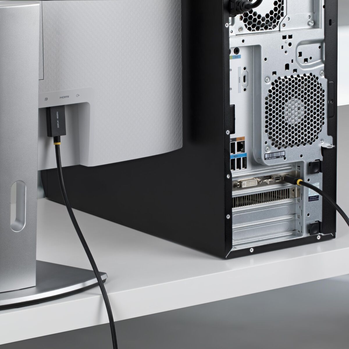 Bild von HDMI Cable Startech 2M-MDP-HDMI2-4K60 Black