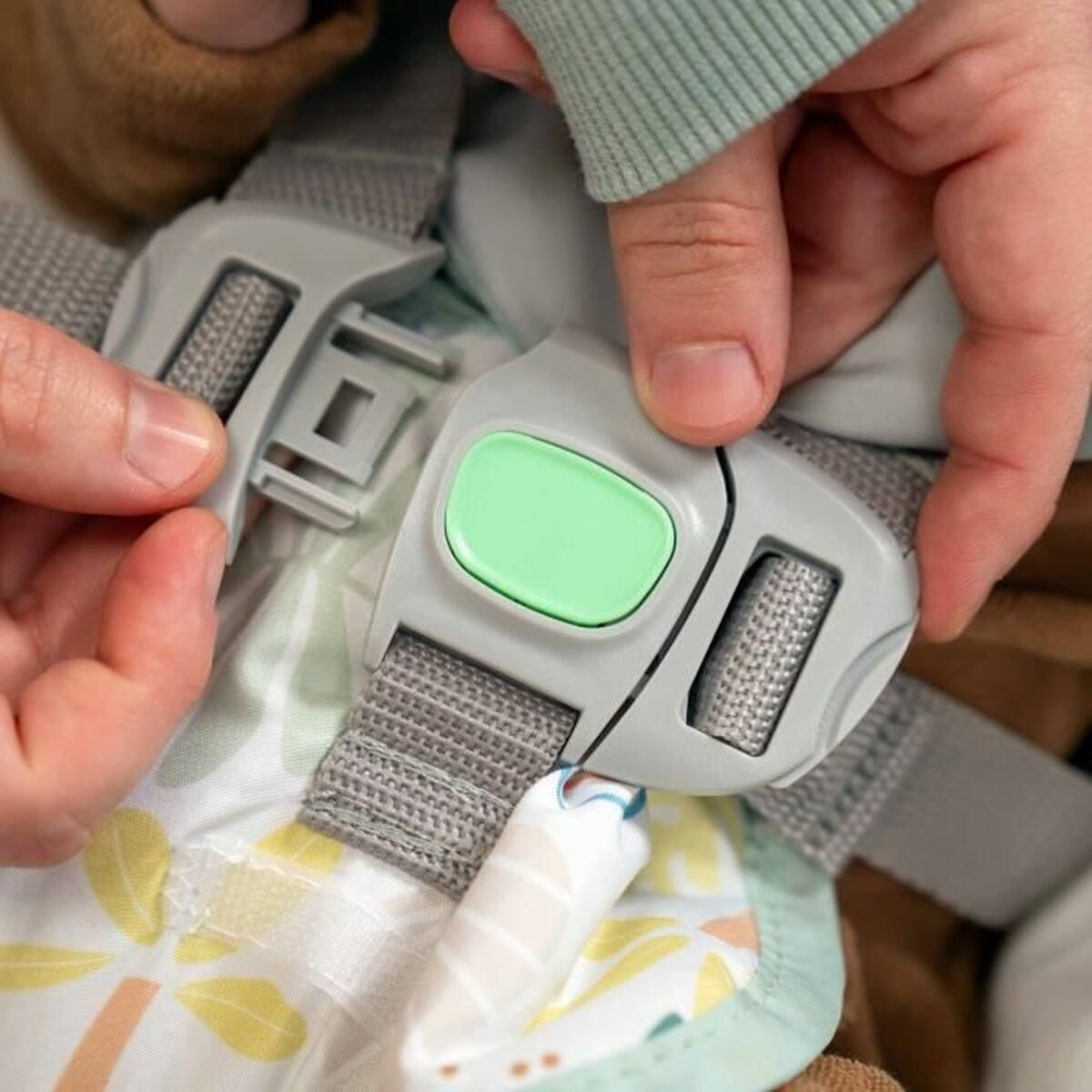 Baby Hangmat Ingenuity Groen Grijs