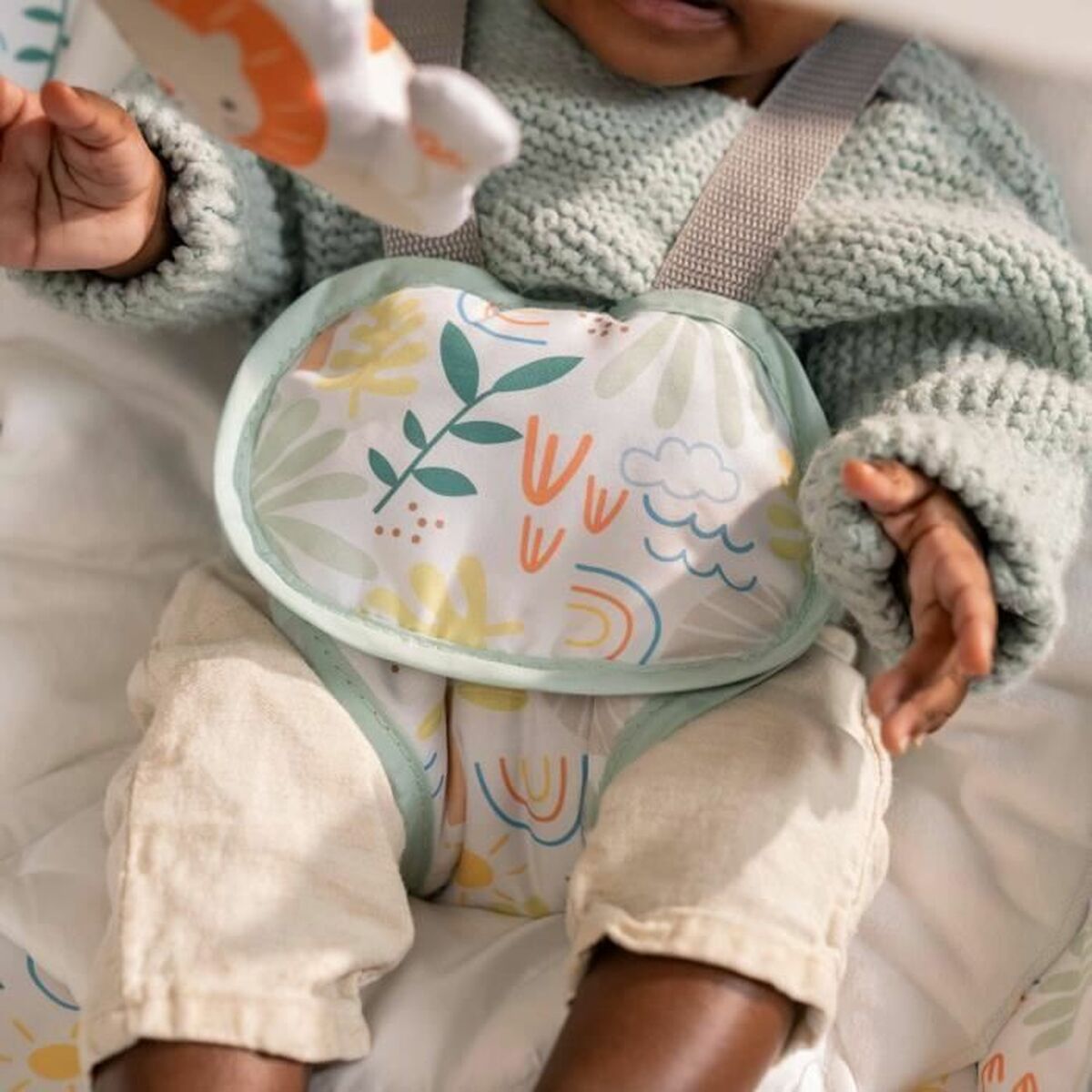 Baby Hangmat Ingenuity Groen Grijs