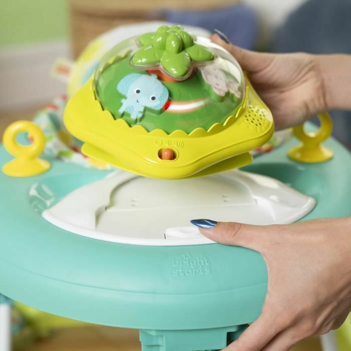 Looprek met wieltjes Bright Starts Multicolour dieren