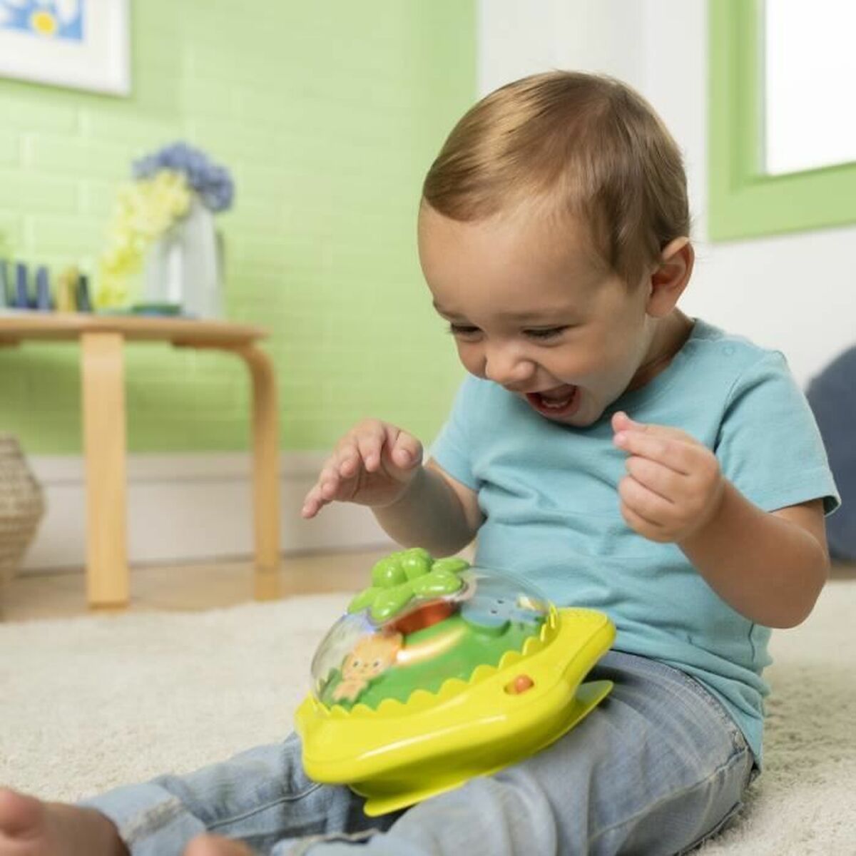 Looprek met wieltjes Bright Starts Multicolour dieren