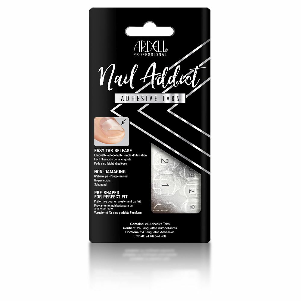 Adhesive Tape Set Ardell Nail Addict False nails (24 pcs)