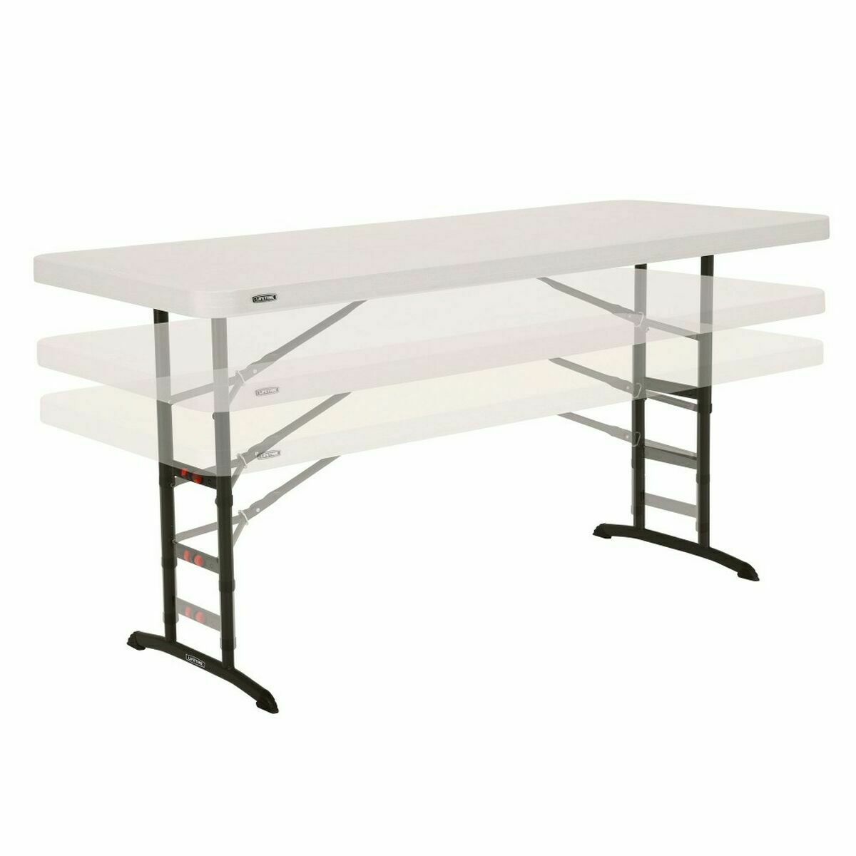 Vouwtafel Lifetime Wit Staal Rechthoekig (Refurbished C)
