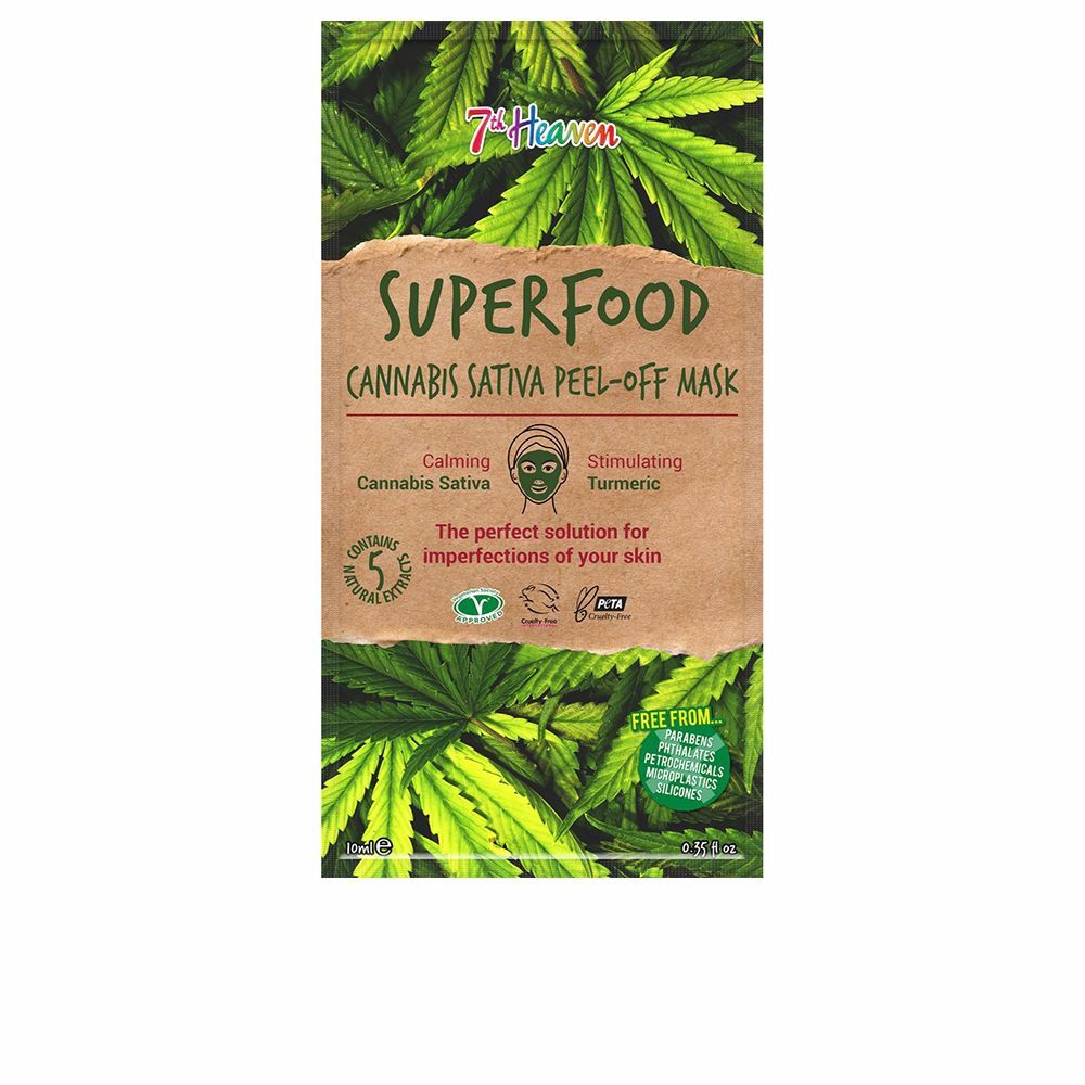 Exfoliating Mask 7th Heaven Superfood Cannabis (10 ml)