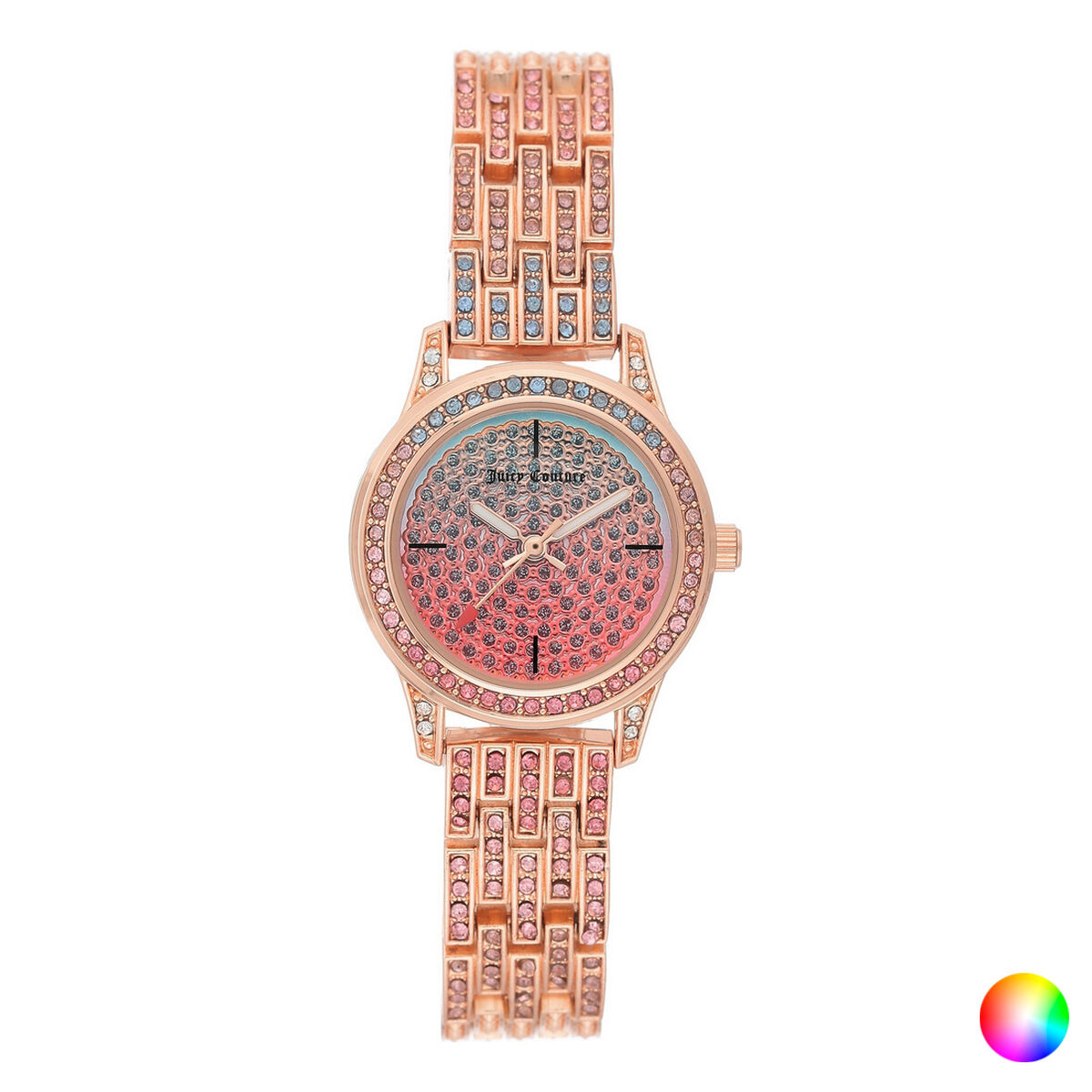 Horloge Dames Juicy Couture (Ø 28 mm) Zwart