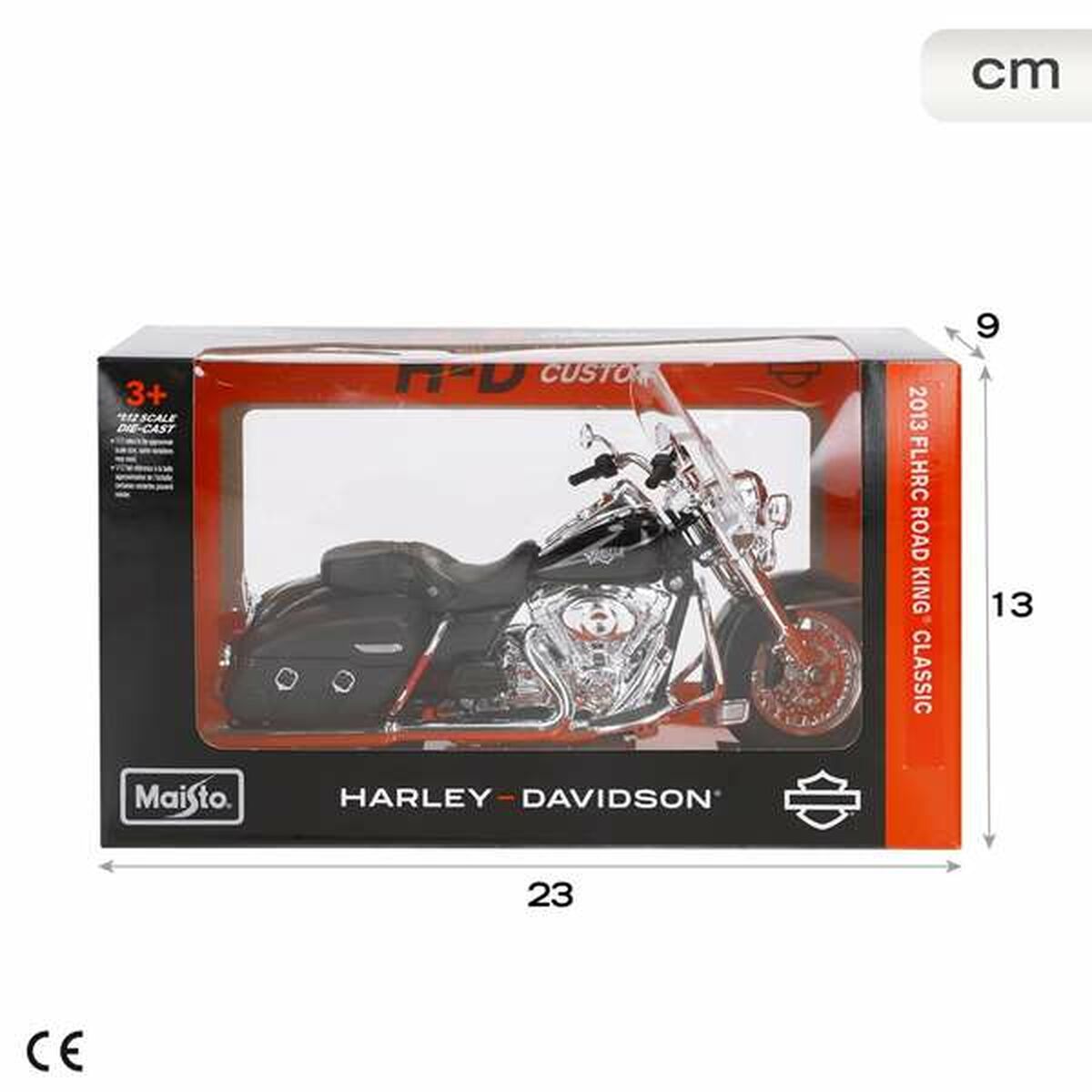Image secondaire de Motocyclette Harley-Davidson Road King 1:12