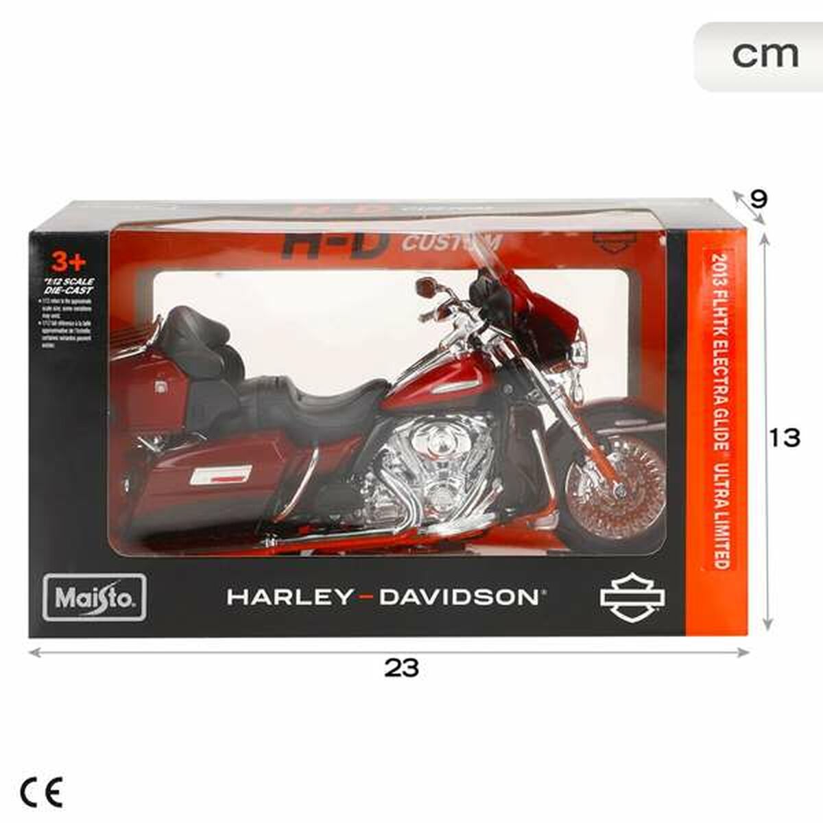 Image secondaire de Motocyclette Harley-Davidson Electra Glide 1:12