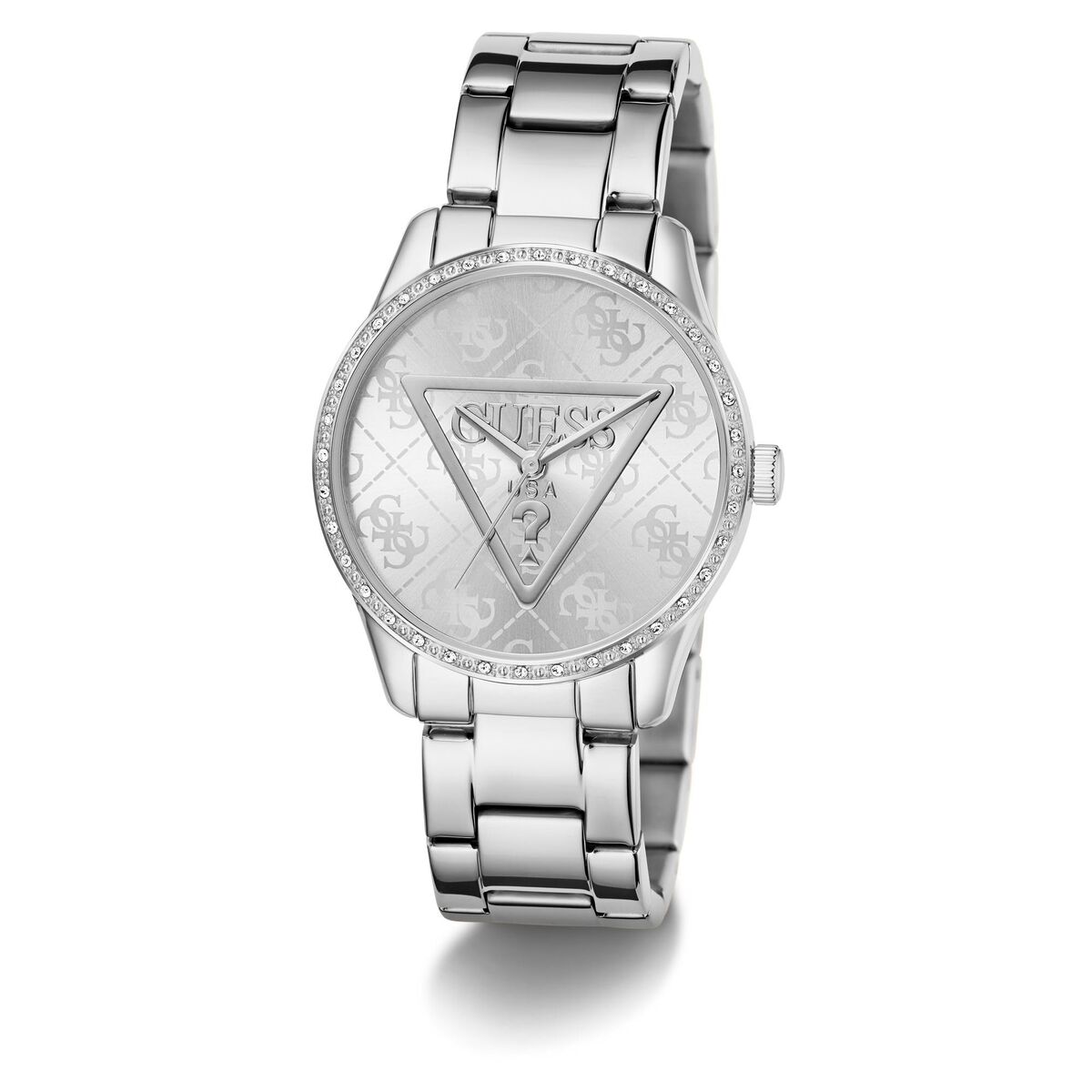 Zegarek Damski Guess ROXY Srebrzysty
