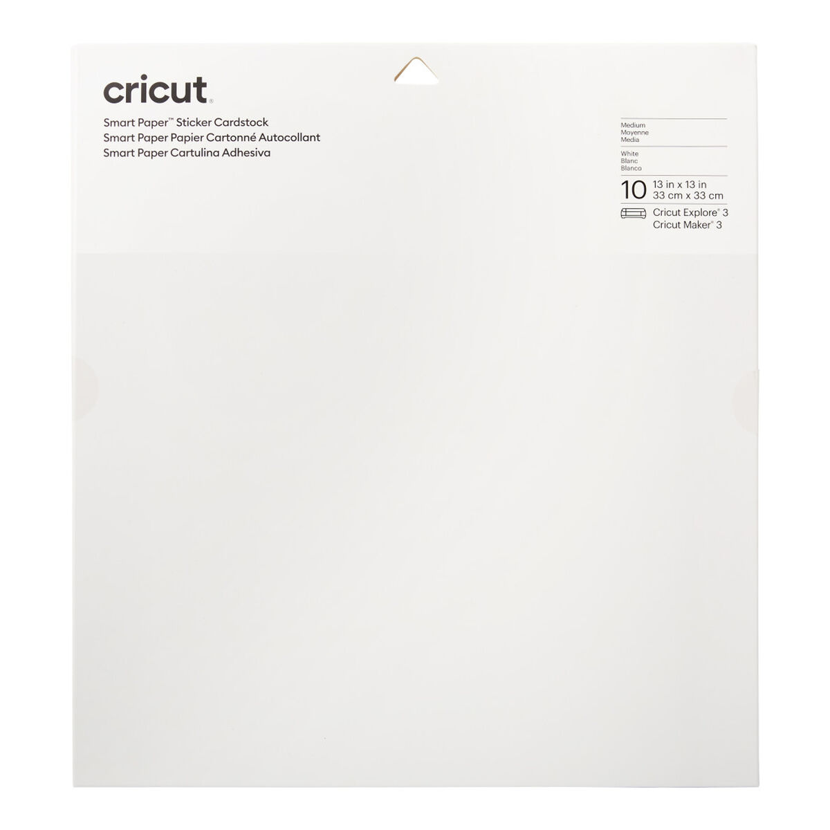 Self-adhesive cardboard for cutting plotters Cricut Smrt