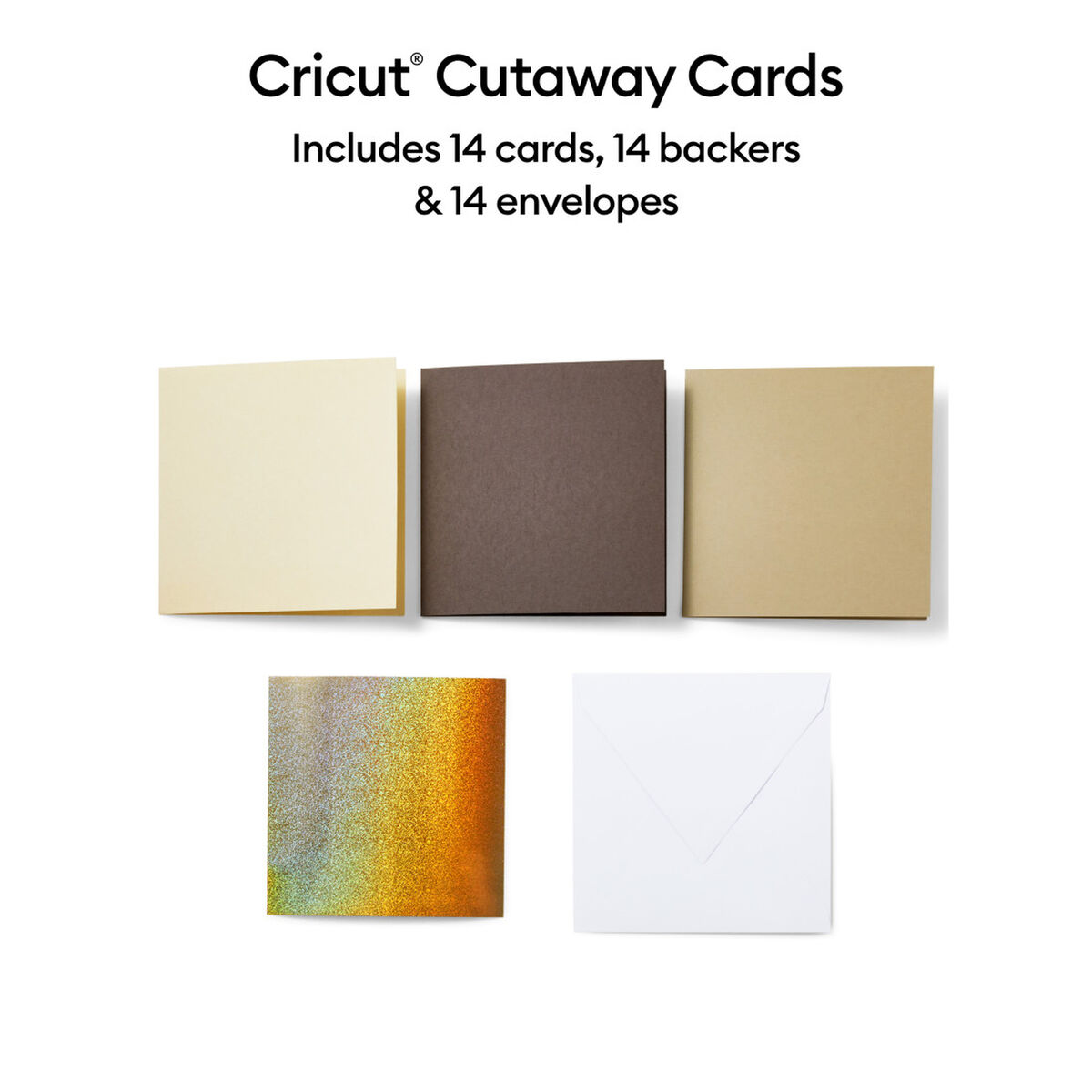 Image secondaire de Cartes de découpe pour plotter de découpe Cricut Neutrals S40