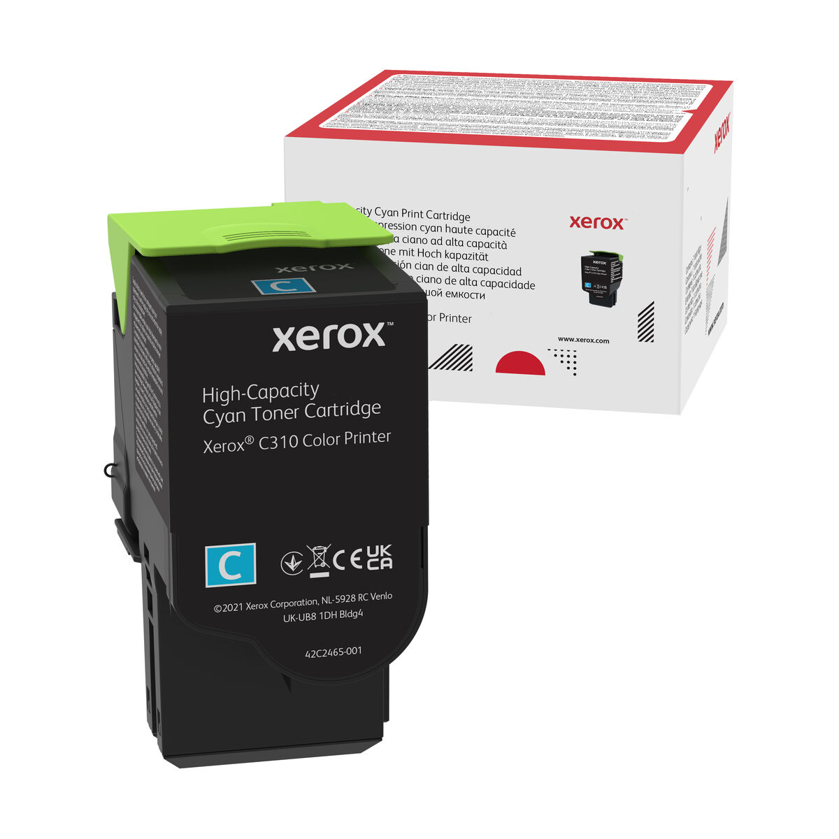 Bild von Toner Xerox 006R04365 Cyan (Refurbished A)