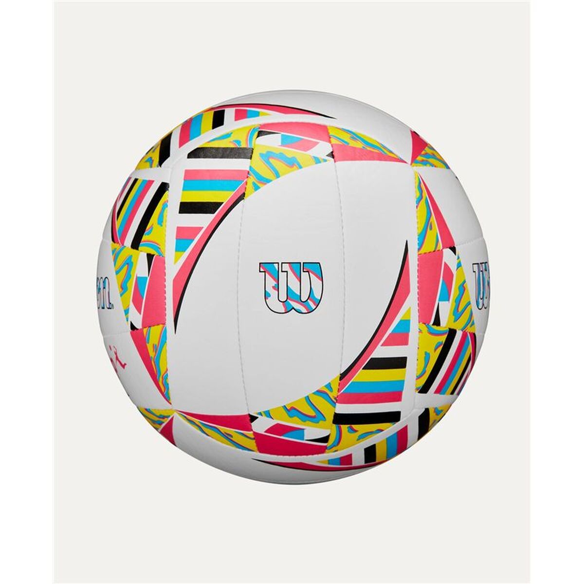 Beach-Volleyball Wilson Avp Movement Vb New Gelb Weiß Rose TPU - Thumbnail 2