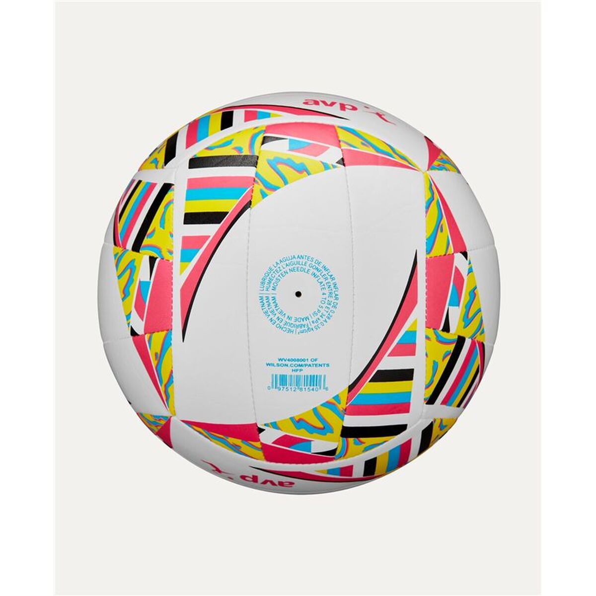 Beach-Volleyball Wilson Avp Movement Vb New Gelb Weiß Rose TPU - Thumbnail 6