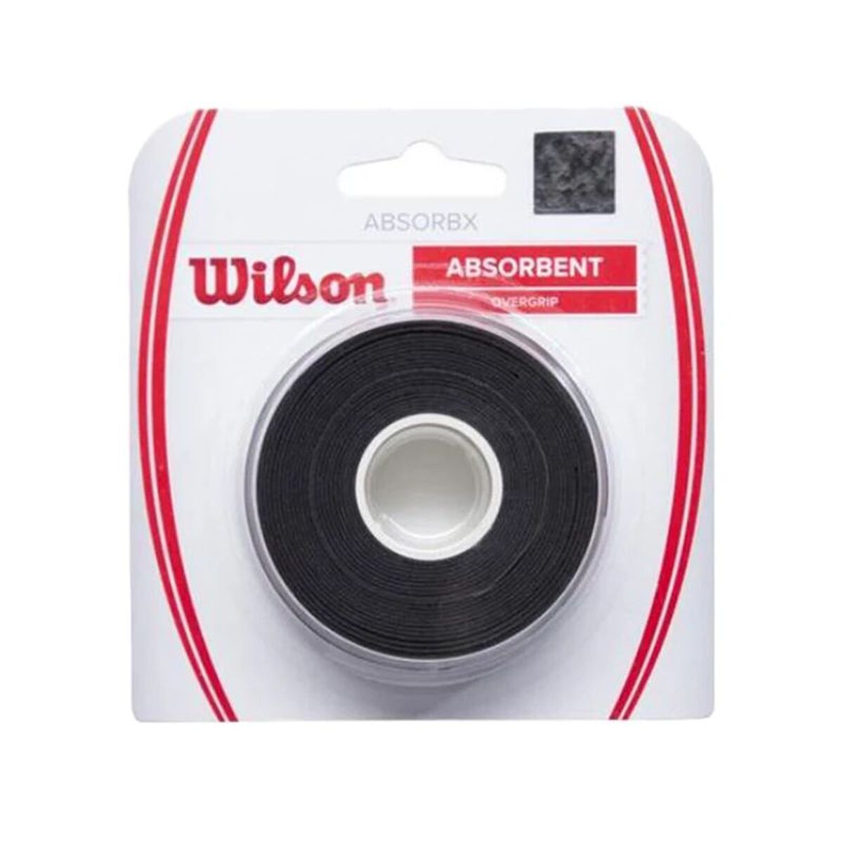 Tennis Overgrip Wilson Absorbx Black Tennis Overgrip Wilson Absorbx Black