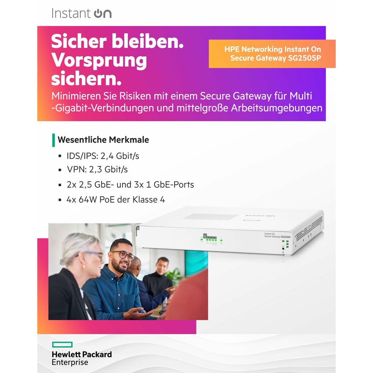 Afbeeldingen van Router HPE S0G34A White USB 2.0