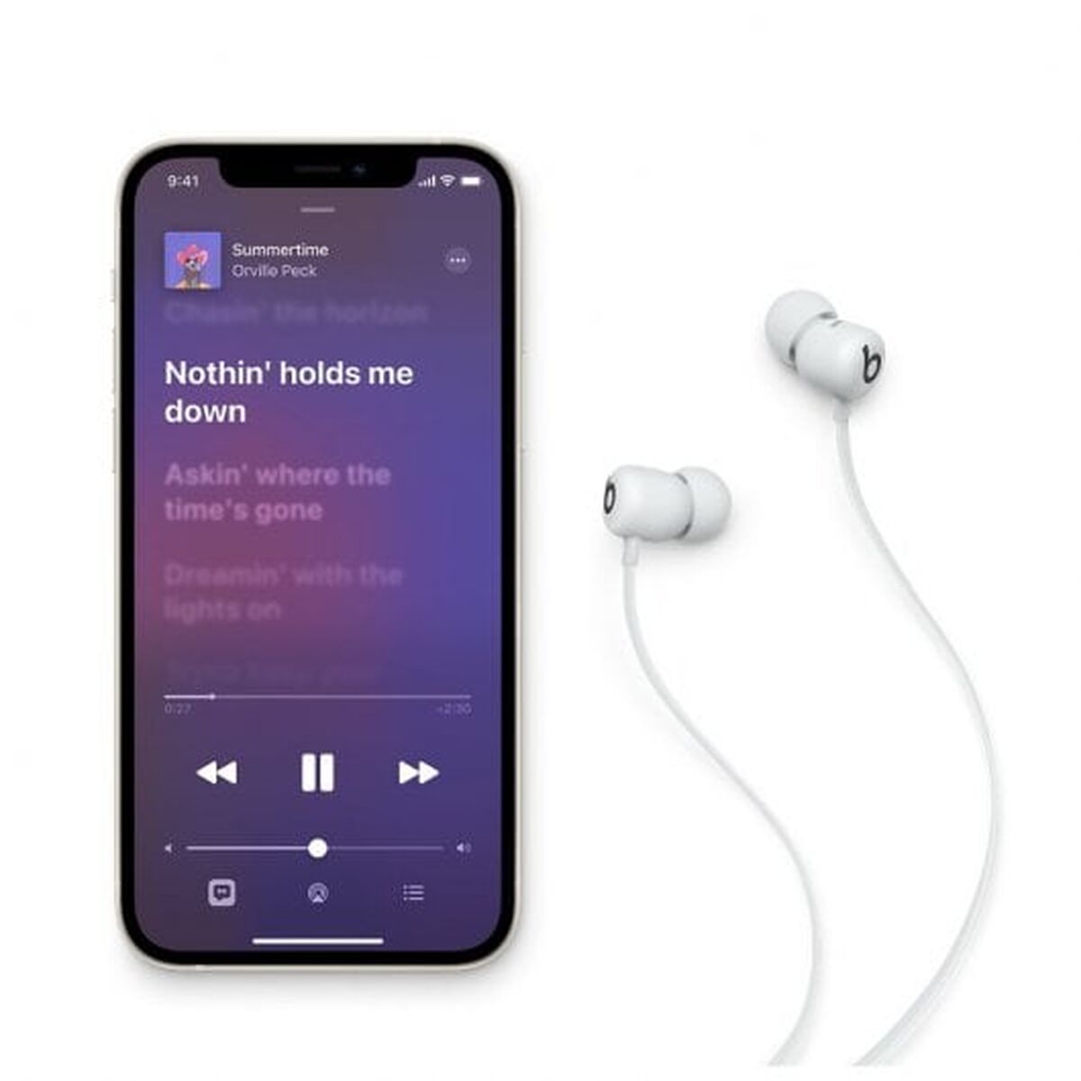Headphones Apple Flex Grey