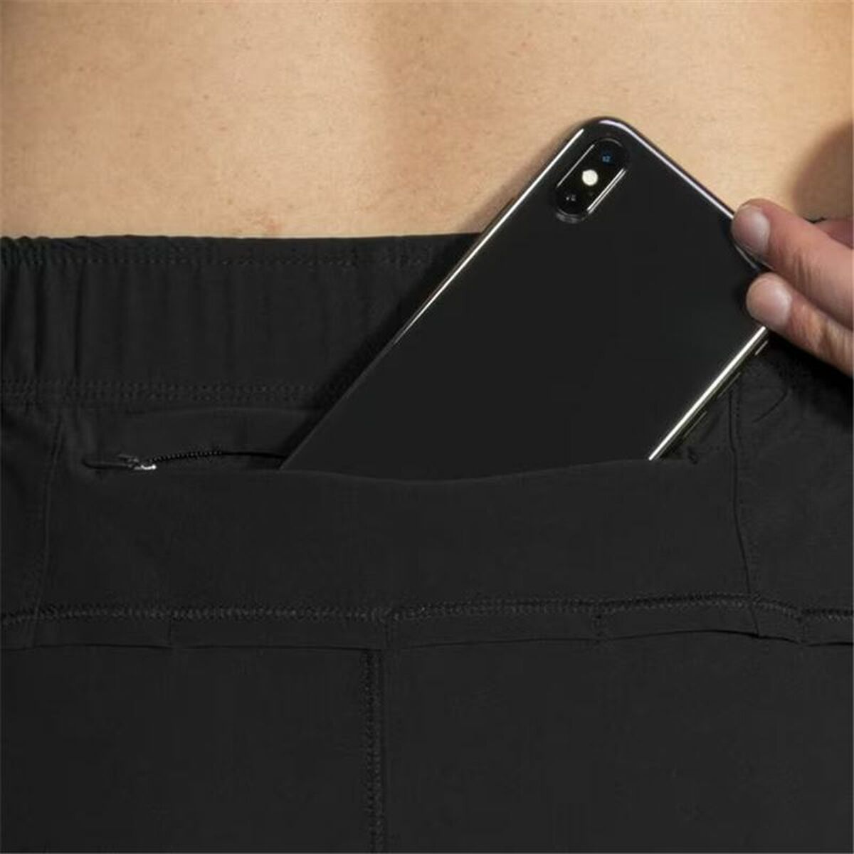 Sports Shorts for Women Brooks Chaser 5″ 2-in-1 Black