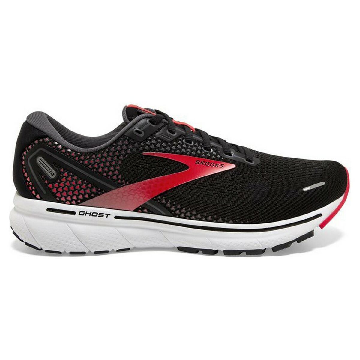 Chaussures de Running pour Adultes Brooks Ghost 14 M Rouge Noir