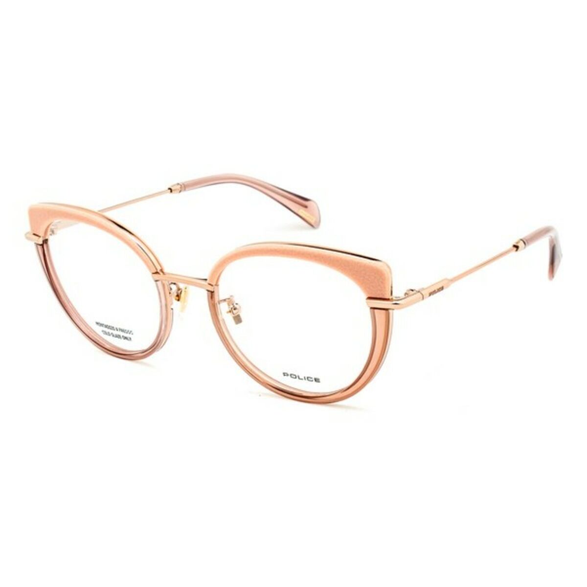 Ladies'Spectacle frame Police VPLA050A39 Red Pink (ø 53 mm)