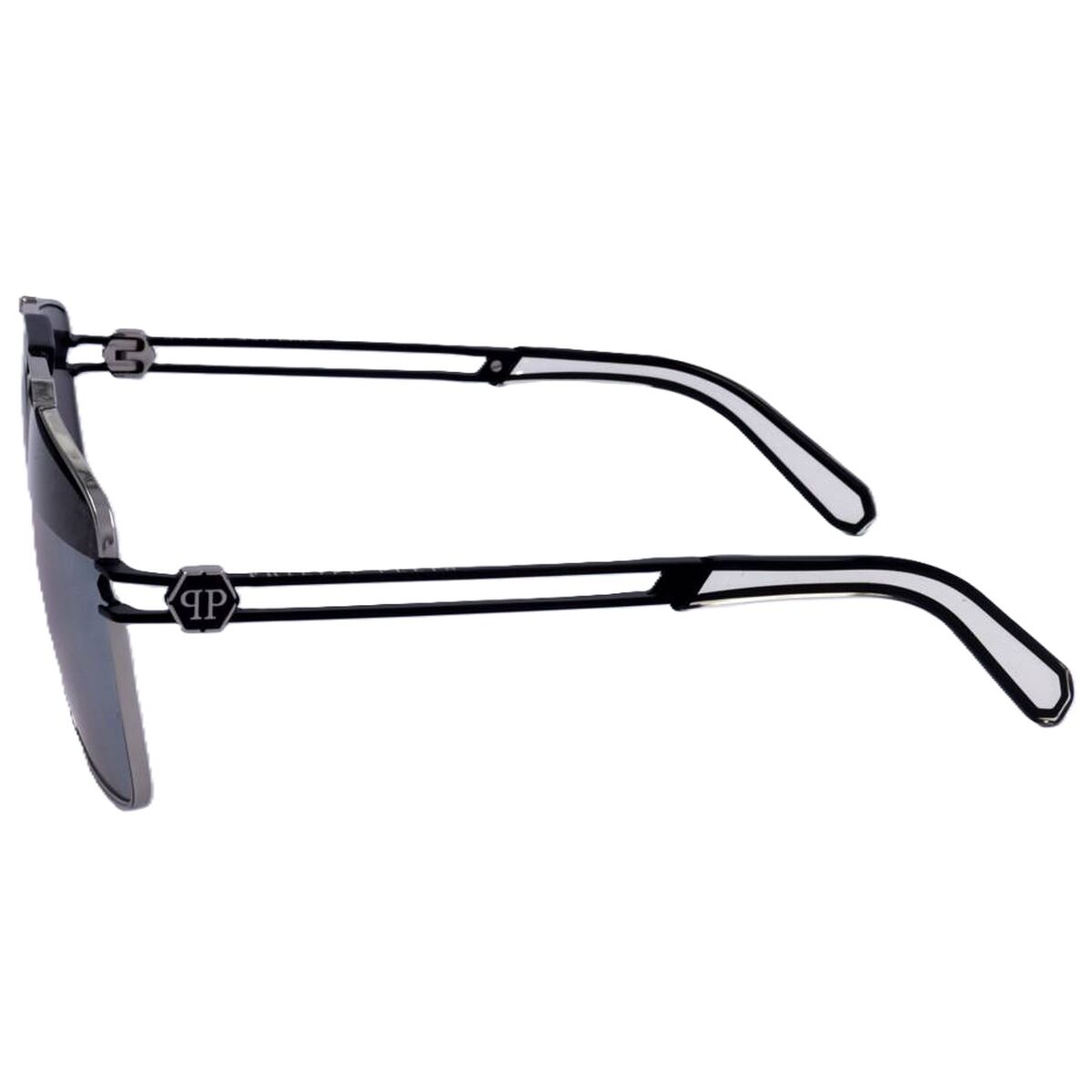 Image secondaire de Lunettes de soleil Homme PHILIPP PLEIN SPP049M SHINY PALLADIUM SEMI MATTE BLACK
