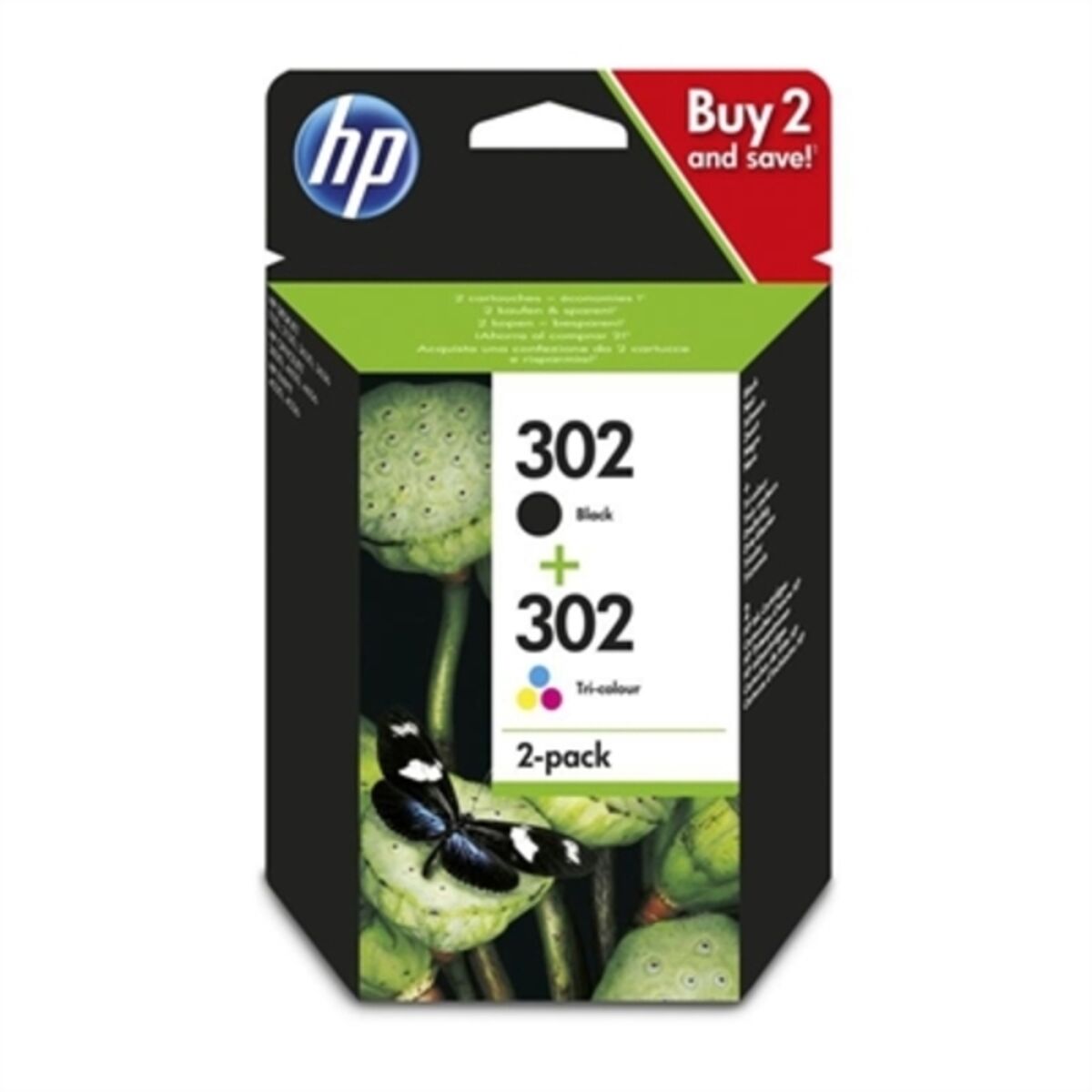 Compatible Ink Cartridge HP 302 (2 pcs)