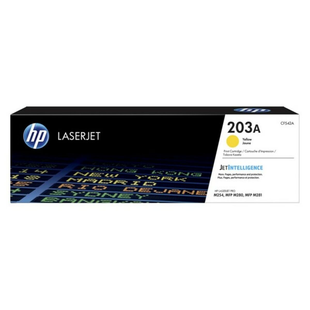 Image de Toner original HP CF542A Jaune