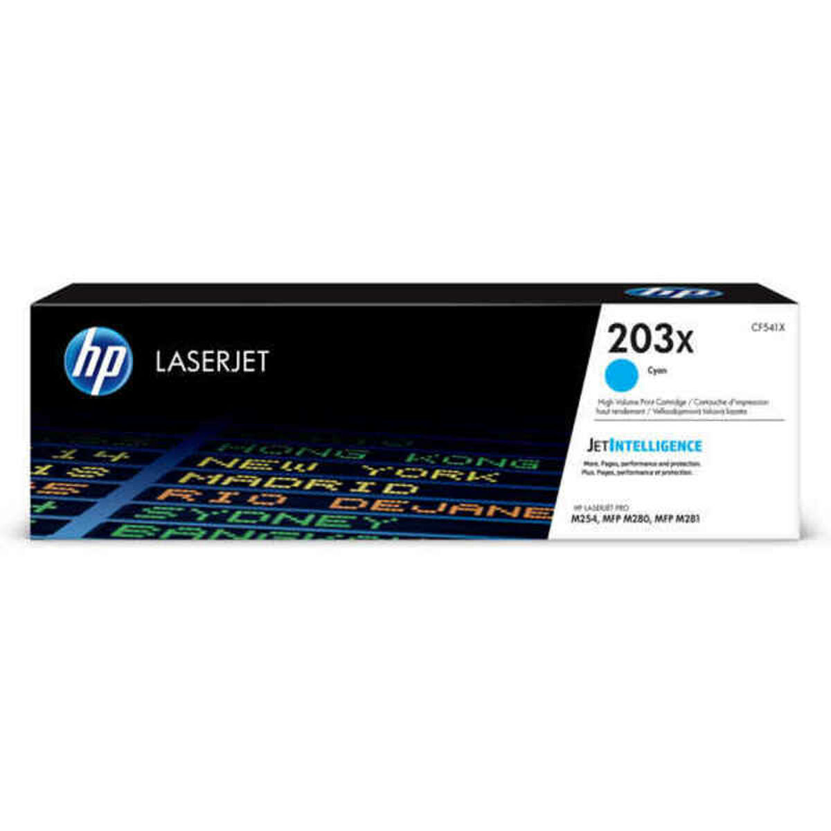 Picture of Original Toner HP CF541X Cyan Blue Multicolour
