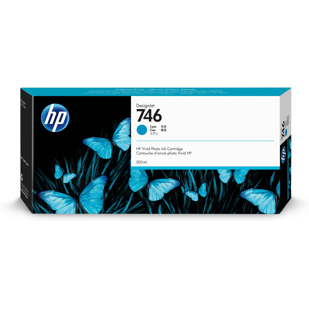 Immagine di Original Ink Cartridge HP P2V80A Cyan
