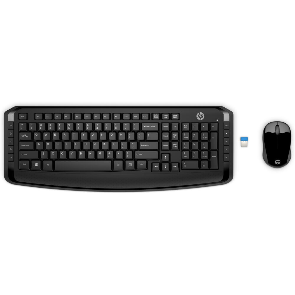 Keyboard and Mouse HP Pavilion 300 Black Wireless