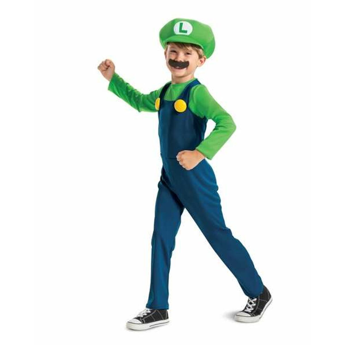 Déguisement pour Enfants Super Mario Luigi 2 Pièces