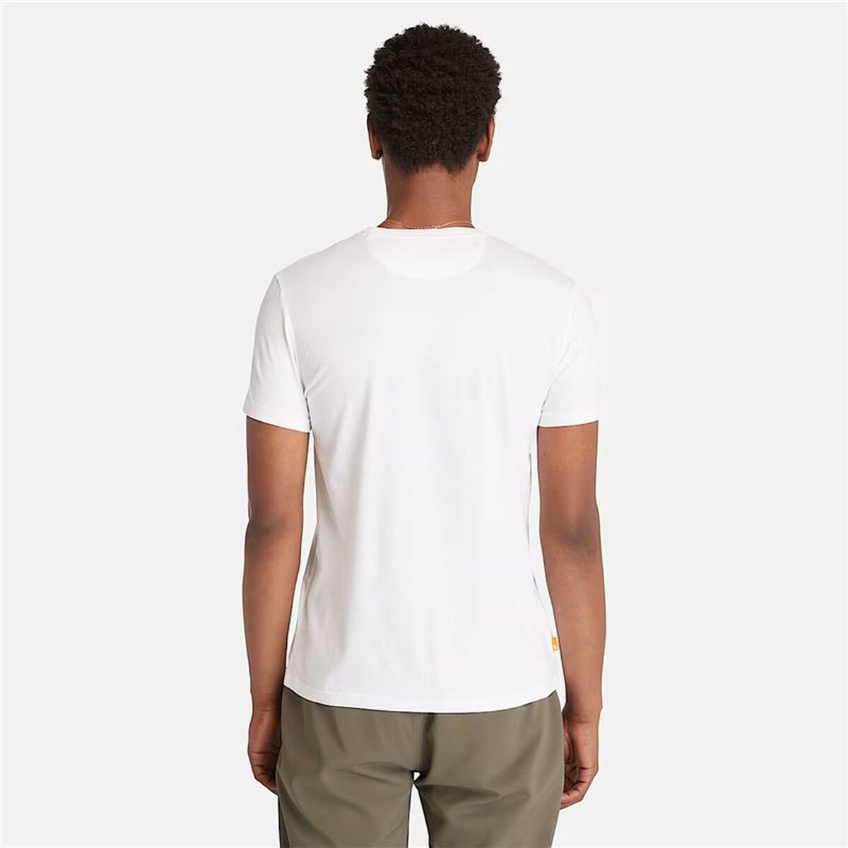 Mens Short Sleeve T-Shirt Timberland TB0A2BPR1001 White