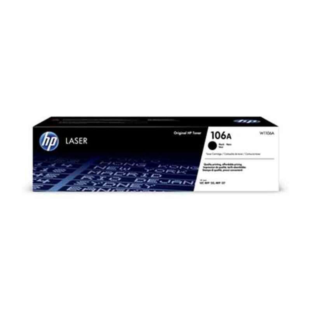 Image de Toner original HP W1106A Noir 1000 Pages (1 Unité)