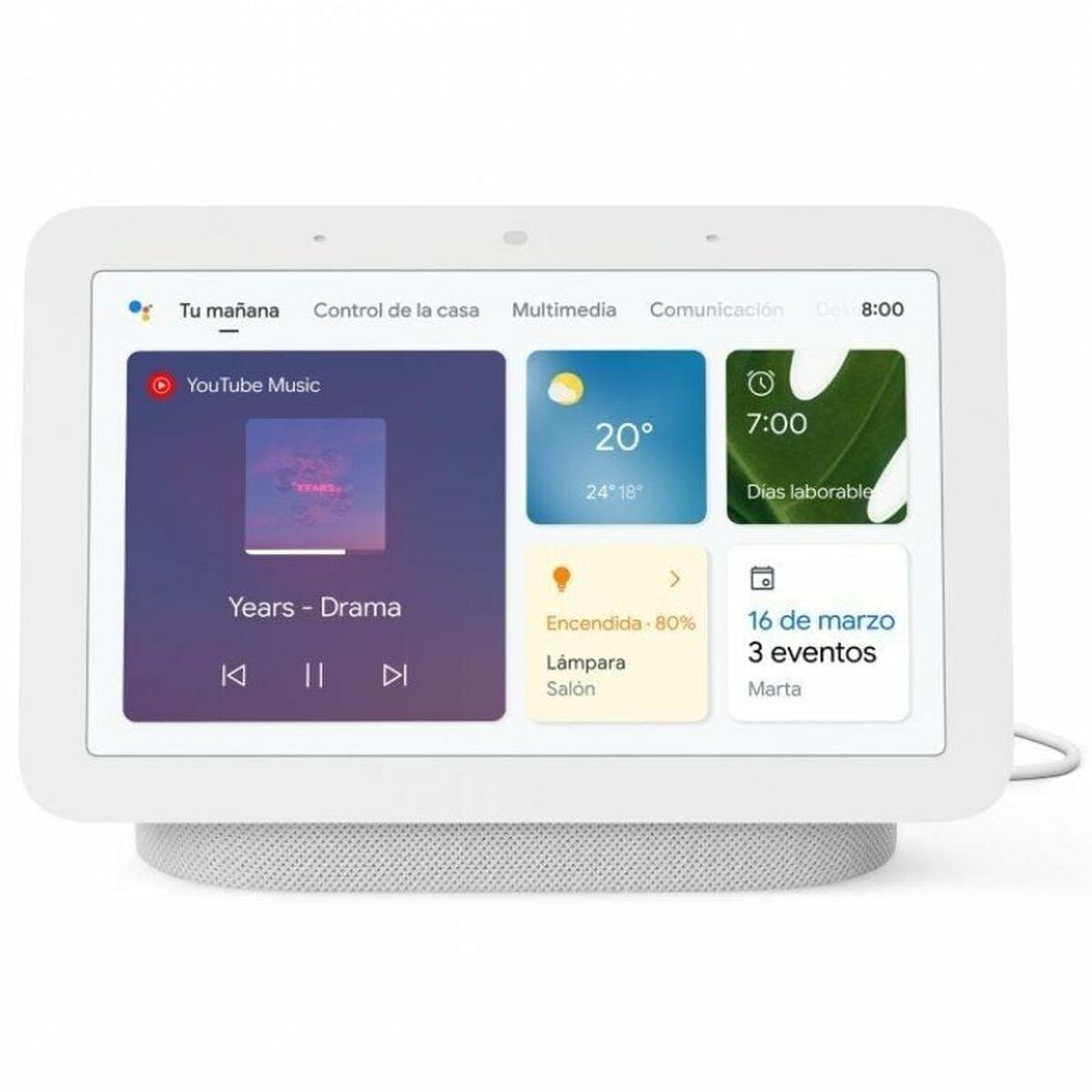 Picture of Bluetooth Speakers Google Nest Hub (Gen 2) White (Refurbished D)