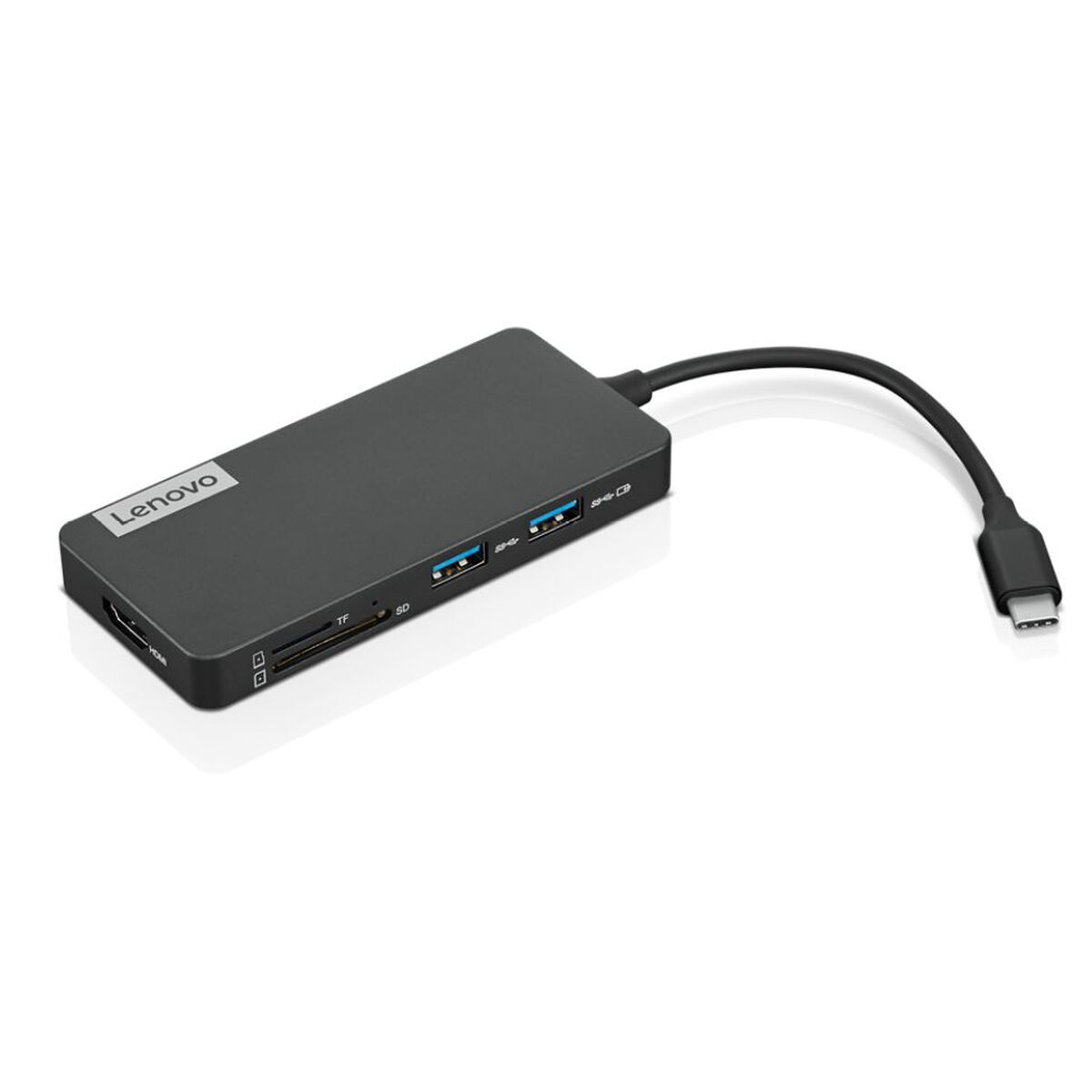Hub USB Lenovo 4X90V55523 Noir