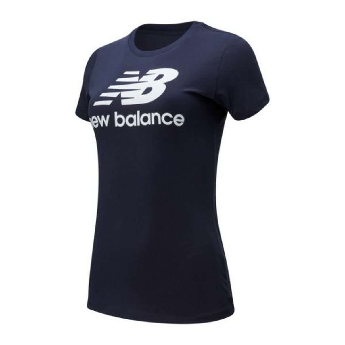 T-shirt à manches courtes femme New Balance WT91546 Marin