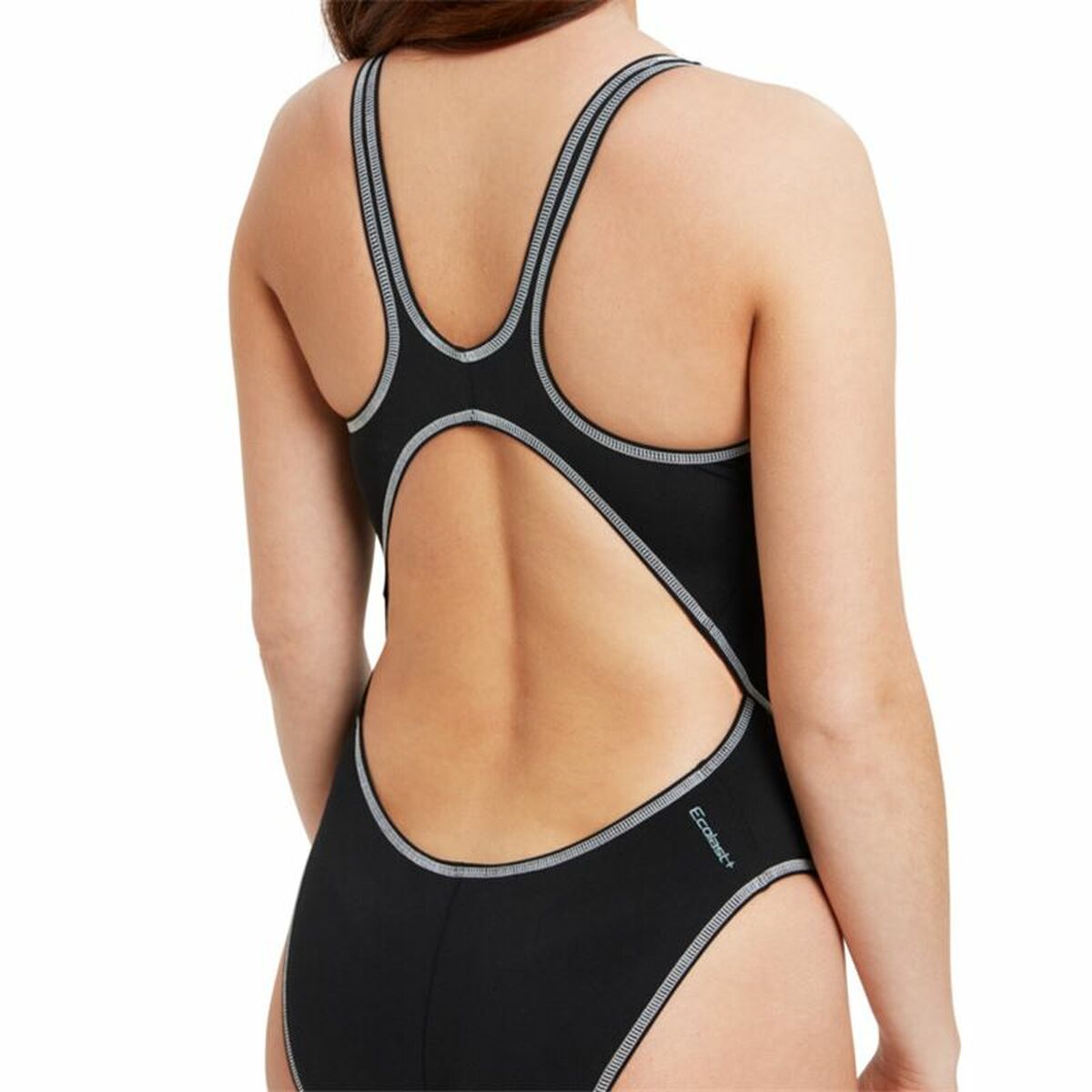 Womens Bathing Costume Zoggs Wire Masterback Black