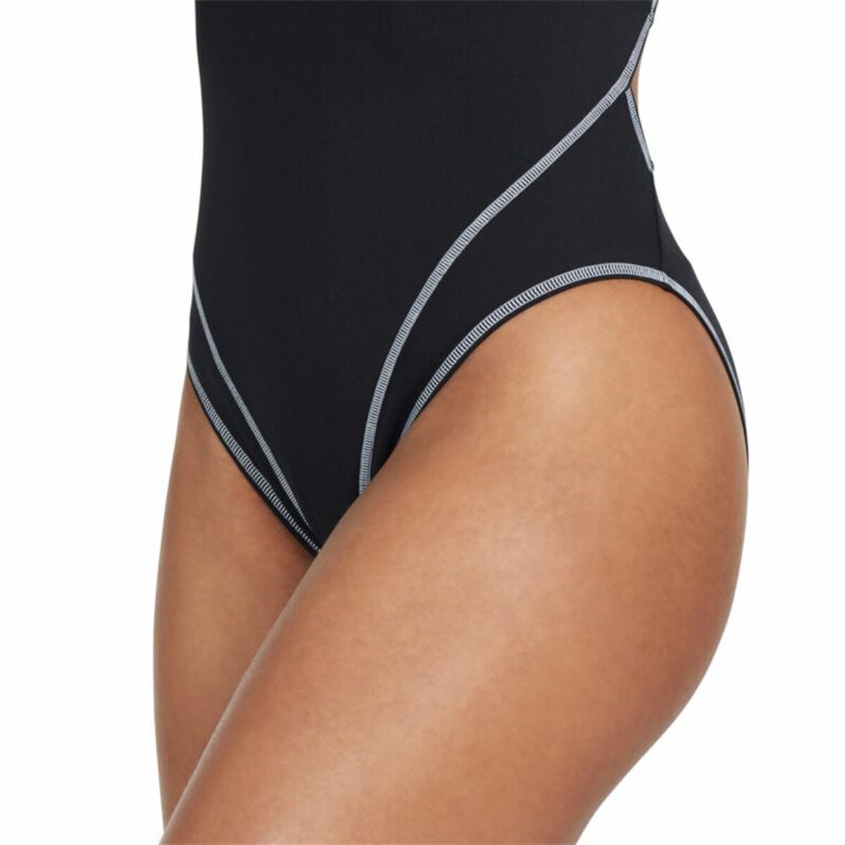 Womens Bathing Costume Zoggs Wire Masterback Black